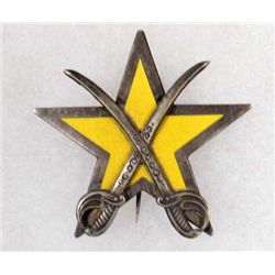 RARE US CIVIL WAR UNION ARMY CAVALRY 12 CORPS BADGE