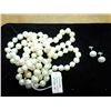 Image 1 : 32" FRESH WATER PEARLS NECKLACE AND EARING SET