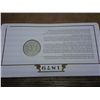 Image 2 : 1879 MORGAN SILVER DOLLAR AND STAMP SET