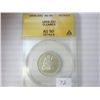 Image 1 : 1858 SEATED LIBERTY QUARTER ANACS AU50 DETAILS