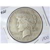 Image 1 : 1921 PEACE SILVER DOLLAR (KEY DATE) (EXTRA FINE)
