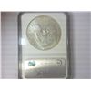 Image 2 : 1986 AMERICAN SILVER EAGLE NGC MS69