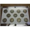 Image 1 : UNITED STATES WAR TIME NICKEL SET 11 COINS