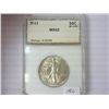 Image 1 : 1943 WALKING LIBERTY HALF DOLLAR PCI MS62