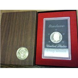 1974-S IKE SILVER DOLLAR PROOF (BROWN PACK)