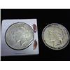 1922 & 22-S PEACE SILVER DOLLARS
