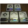 Image 2 : MATCHED SET OF 5-2010-S SILVER NATIONAL PARKS .25S