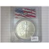 Image 1 : 2001 AMERICAN SILVER EAGLE WTC GROUND ZERO RECOVER