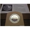 Image 2 : 2 OZ STERLING SILVER REMBRANDT MEDAL PROOF