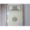 Image 1 : 1960 SILVER ROOSEVELT DIME NGC MS66 STAR W