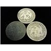 Image 2 : 1855-O, 1873 & 76-S SEATED LIBERTY HALF DOLLARS