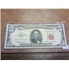 Image 1 : 1963 $5 US NOTE RED SEAL