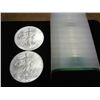 Image 1 : ROLL OF 20-2009 AMERICAN SILVER EAGLES (UNC)