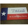 Image 2 : BEP TEXAS $1 LONE STAR NOTE 2001 $1 FRN