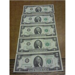 5-1976 $2 FRN'S