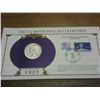 Image 1 : 1922 PEACE SILVER DOLLAR AND STAMP SET