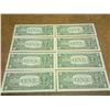 Image 2 : 8-2006 $1 FRN'S CRISP UNC SERIAL #S