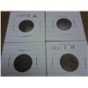 Image 1 : 1910 XF, 11-D VG, 19-D VF & 25-S VG LINCOLN CENTS