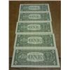 Image 2 : 5-2003 $1 FRN'S CRISP UNC CONSECUTIVE SERIAL #'S