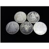 Image 1 : 5 ASSORTED CC SEATED LIBERTY DIMES