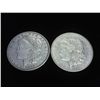 Image 1 : 2-1921-D MORGAN SILVER DOLLARS