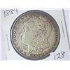 Image 1 : 1889 MORGAN SILVER DOLLAR
