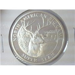 1 TROY OZ .999 FINE SILVER ROUND