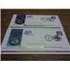 Image 1 : 2 US MINT 50 STATE QUARTERS FDC'S (CT, MA)