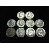 Image 1 : 10-1964-D SILVER ROOSEVELT DIMES (UNC)