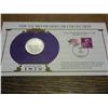 1879 MORGAN SILVER DOLLAR AND STAMP SET