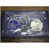 Image 1 : 1972-S IKE SILVER DOLLAR UNC (BLUE PACK)