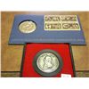 Image 1 : 2 US MINT AMERICAS 1ST MEDALS 1972 BICENTENNIAL