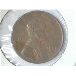 1931-D LINCOLN CENT (EXTRA FINE)