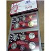 Image 1 : 2001 US SILVER PROOF SET (WITH BOX) (BETTER DATE)