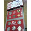 Image 2 : 2001 US SILVER PROOF SET (WITH BOX) (BETTER DATE)