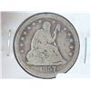 Image 1 : 1857 SEATED LIBERTY QUARTER