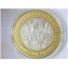 Image 1 : FOXWOODS RESORT CASINO $10 SILVER TOKEN (UNC)