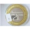 Image 2 : FOXWOODS RESORT CASINO $10 SILVER TOKEN (UNC)