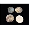 Image 1 : 4 ERROR LINCOLN CENTS (CLIP, 2 OFF CENTERS & BLANK