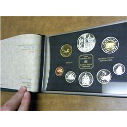 2002 CANADA PROOF SET ALL STERLING SILVER EXCEPT