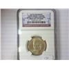 Image 1 : 2008-P JQ ADAMS DOLLAR NGC BU 1ST DAY OF ISSUE