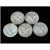 Image 2 : 5 ASSORTED STANDING LIBERTY QUARTERS