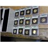 Image 1 : SACAGAWEA DOLLAR SIGNATURE SERIES SET 13 SLABS