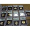 Image 2 : SACAGAWEA DOLLAR SIGNATURE SERIES SET 13 SLABS