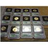 Image 3 : SACAGAWEA DOLLAR SIGNATURE SERIES SET 13 SLABS