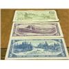 Image 2 : 1954 CANADA $5 &$10 DOLLARS & 1979 $20 CURRENCY