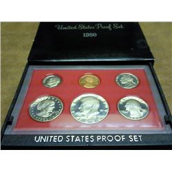 1980 US PROOF SET (WITH BOX)