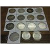 Image 2 : 15 ASSORTED MORGAN SILVER DOLLARS