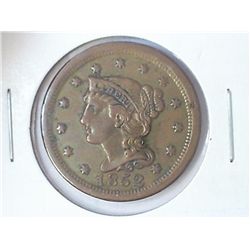 1852 US LARGE CENT (EXTRA FINE)