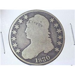 1830 BUST HALF DOLLAR